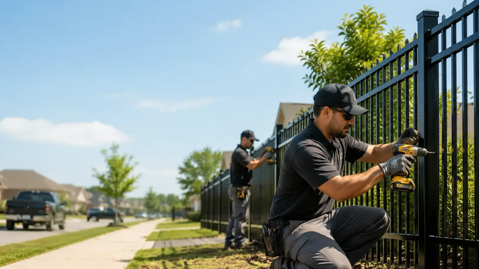 Metal Fence Installation in Crowell, TX